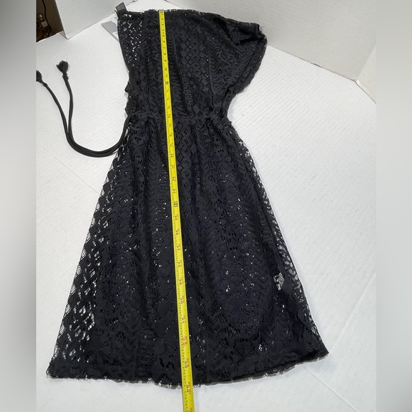 NWT APT. 9 Geometric Lace Swimwear Cover Up Drawstring Tie Women’s Size M - Picture 7 of 8